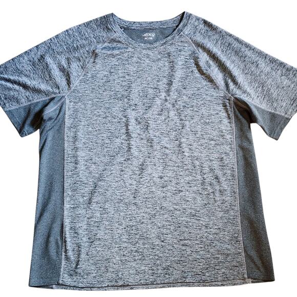 BCG Mens Performance Shirt Size XL Gray Space Dye Short Sleeve Dry Wick Tee - Picture 1 of 9
